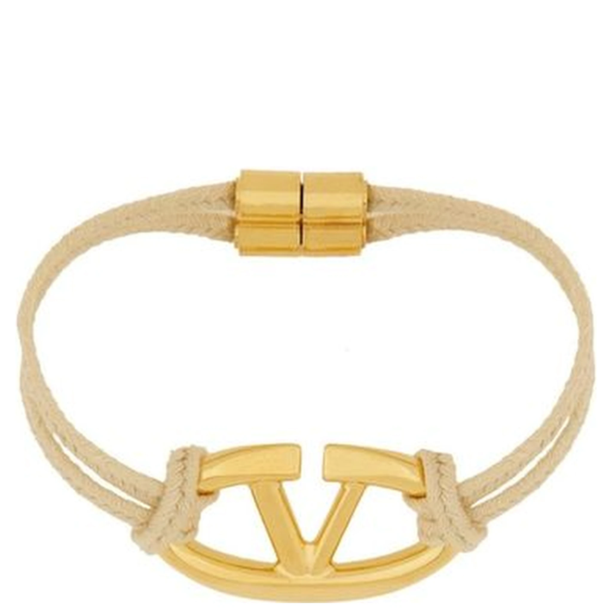 Beige Cotton Bracelet