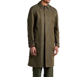 Bicolor Cotton Coat