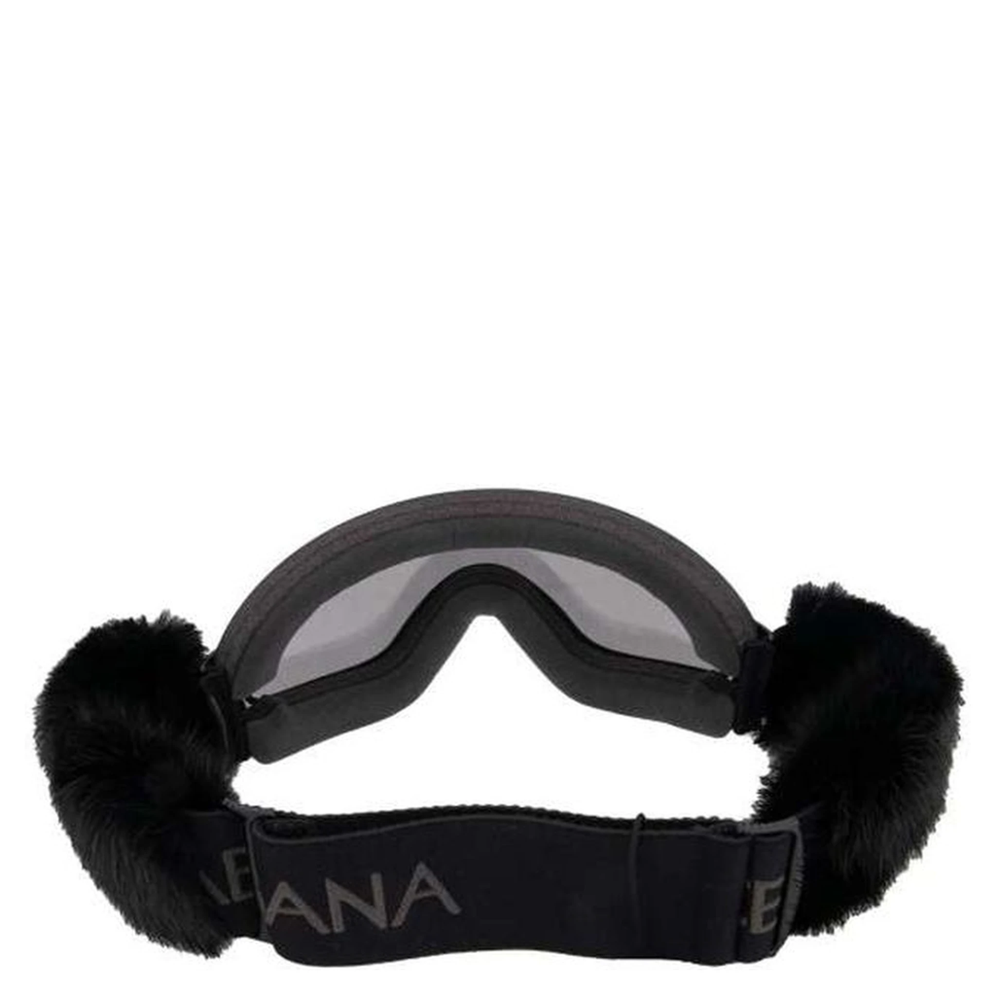 Black Fur Sunglasses