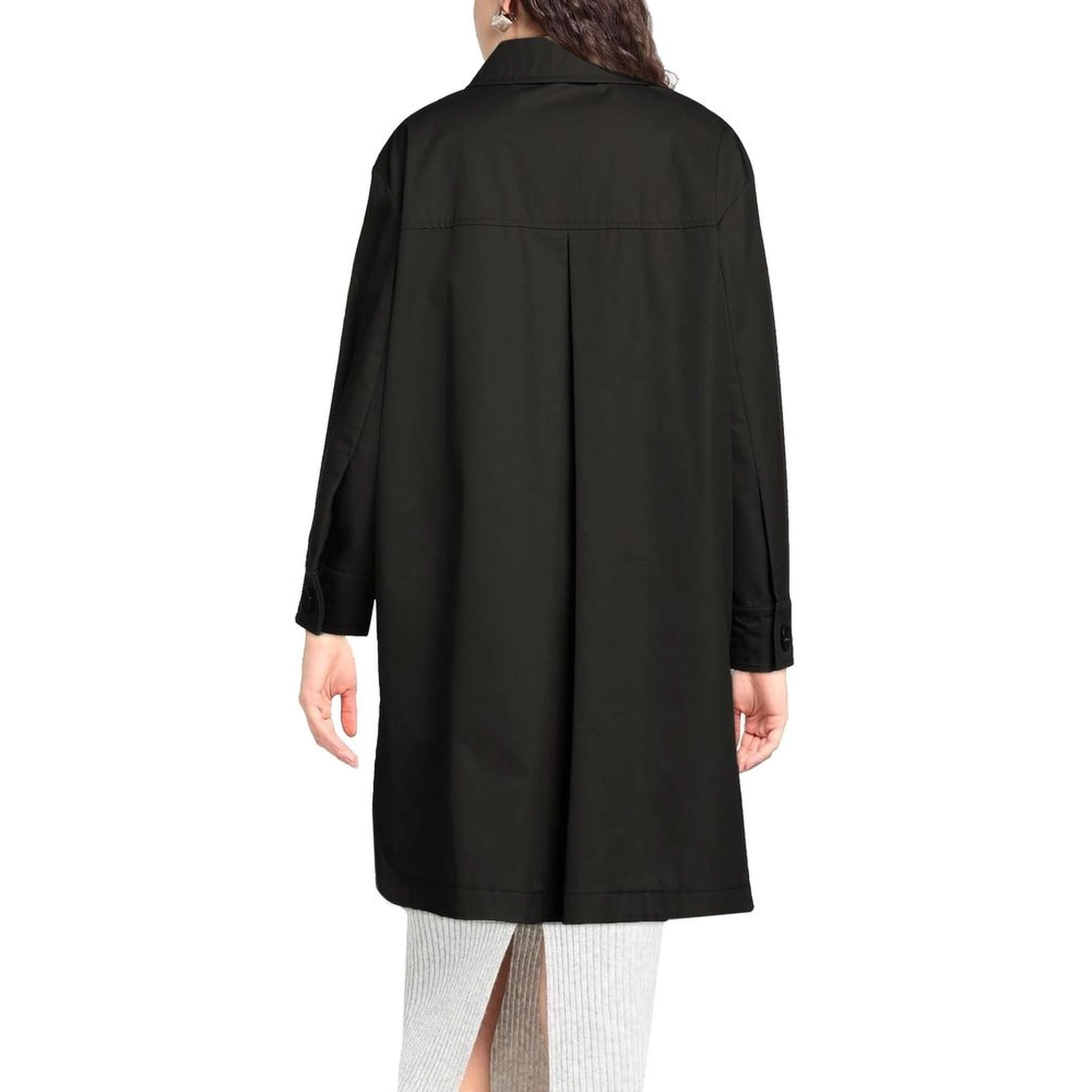 Black Cotton Parka