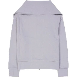 Purple Cotton Cardigan