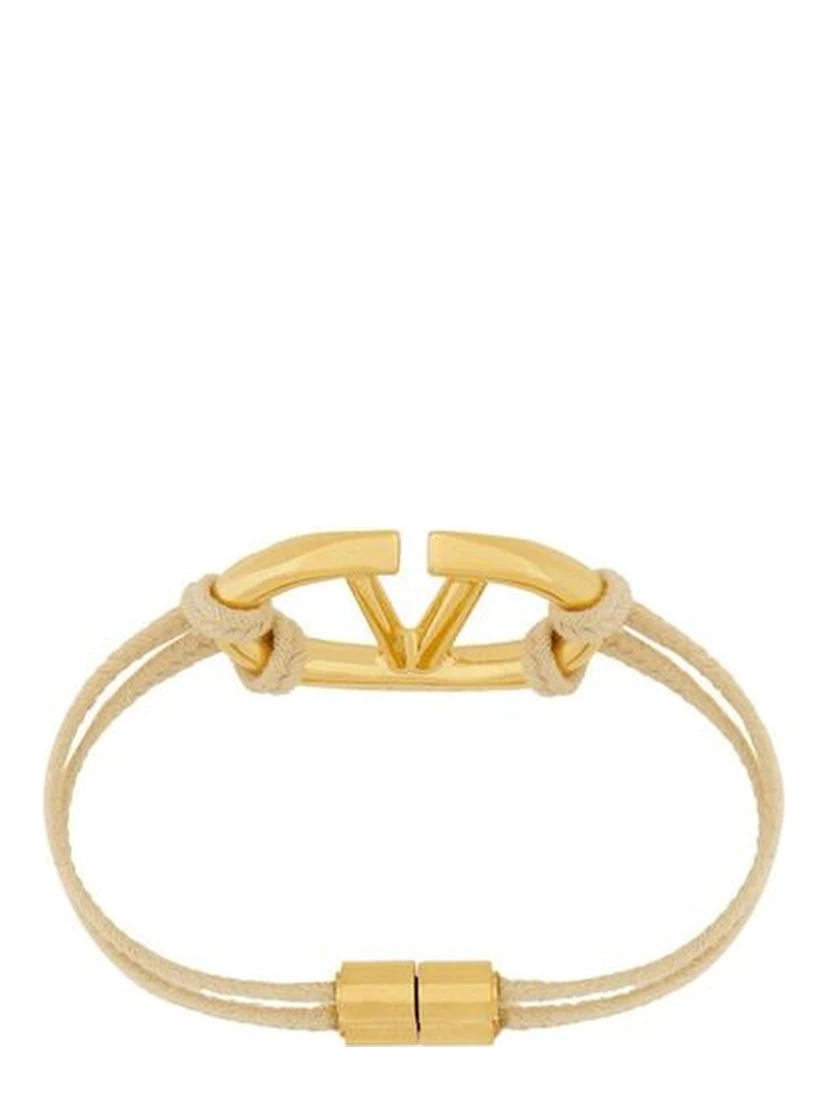 Beige Cotton Bracelet