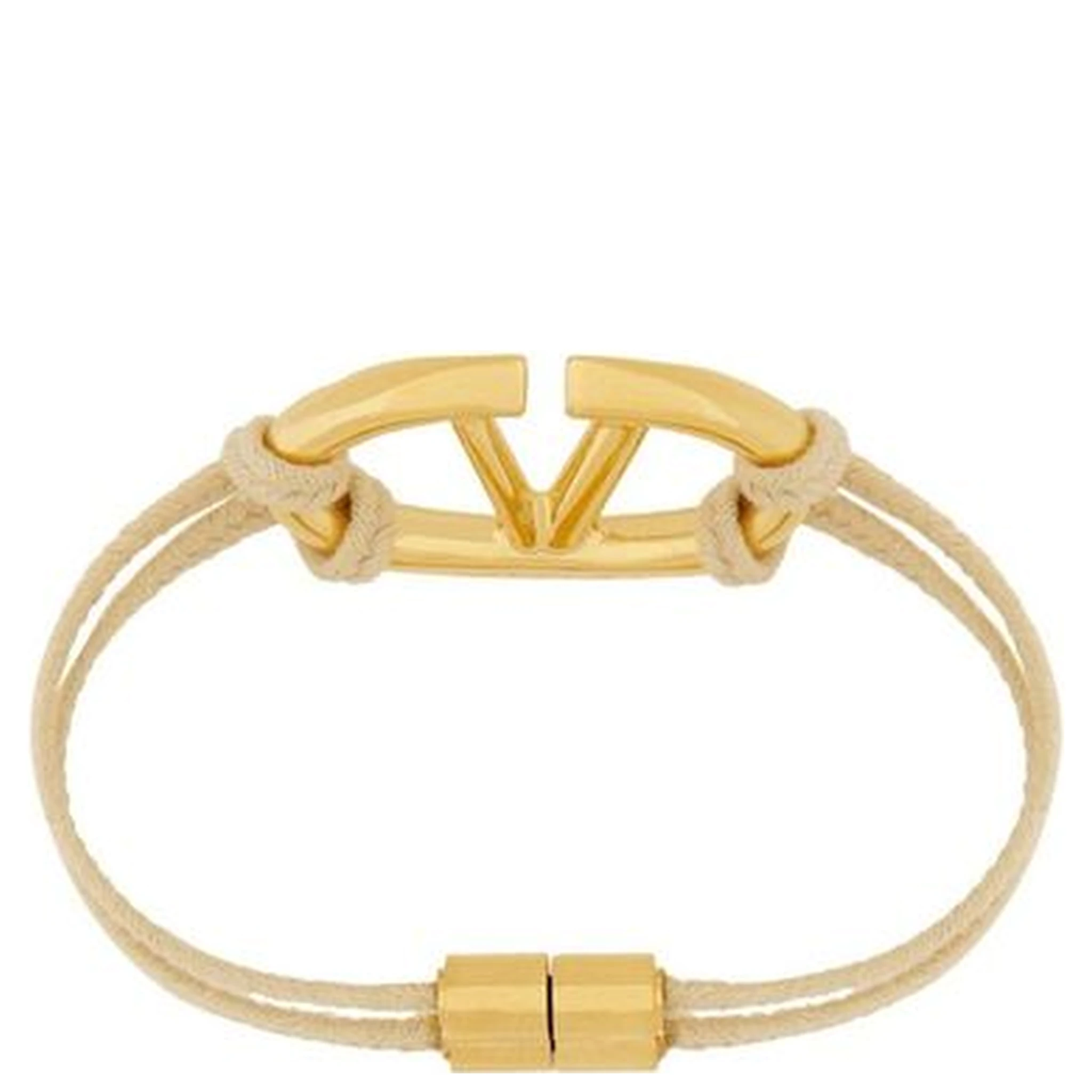 Beige Cotton Bracelet