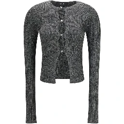 Black Viscose Cardigan