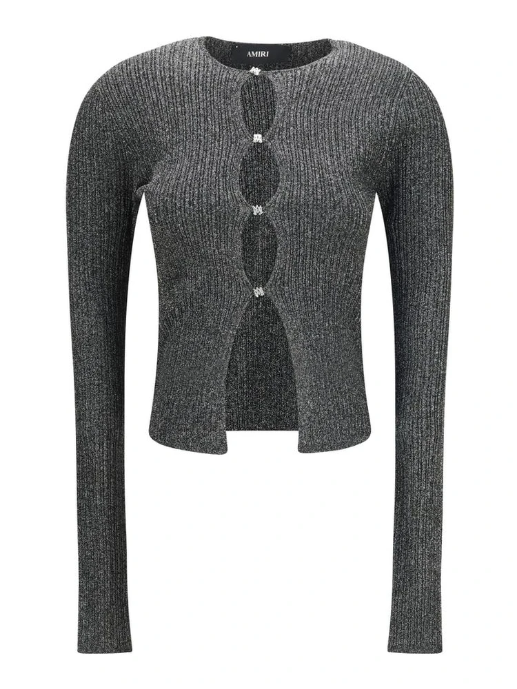 Black Viscose Cardigan