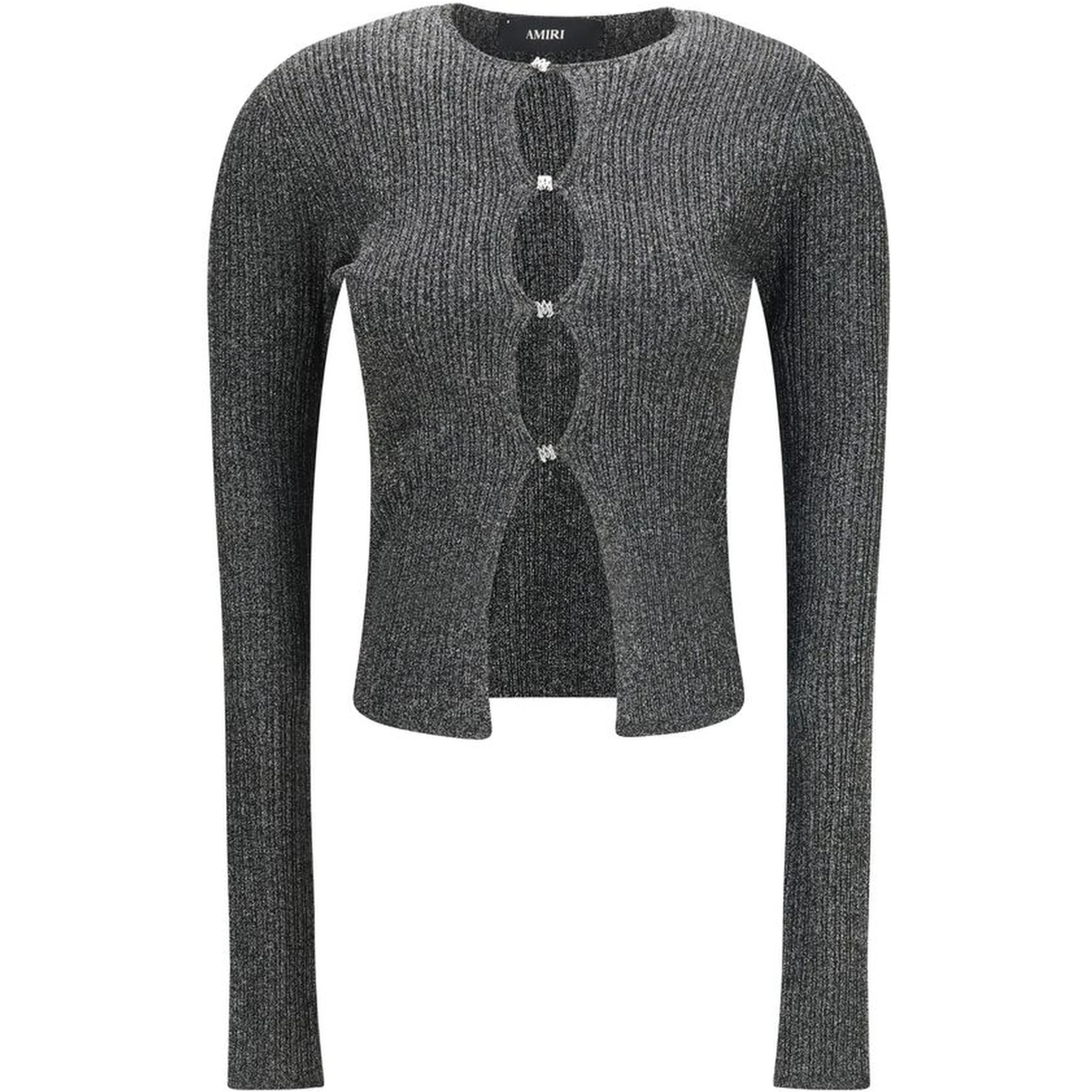 Black Viscose Cardigan