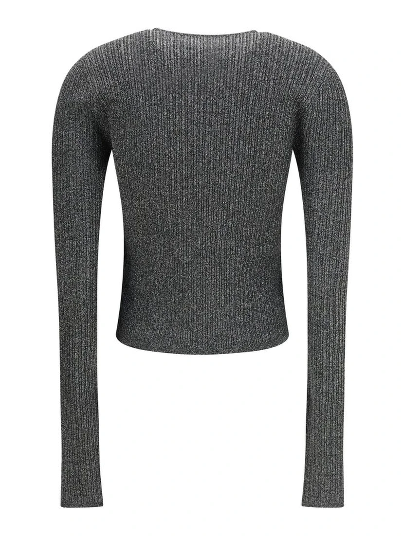 Black Viscose Cardigan