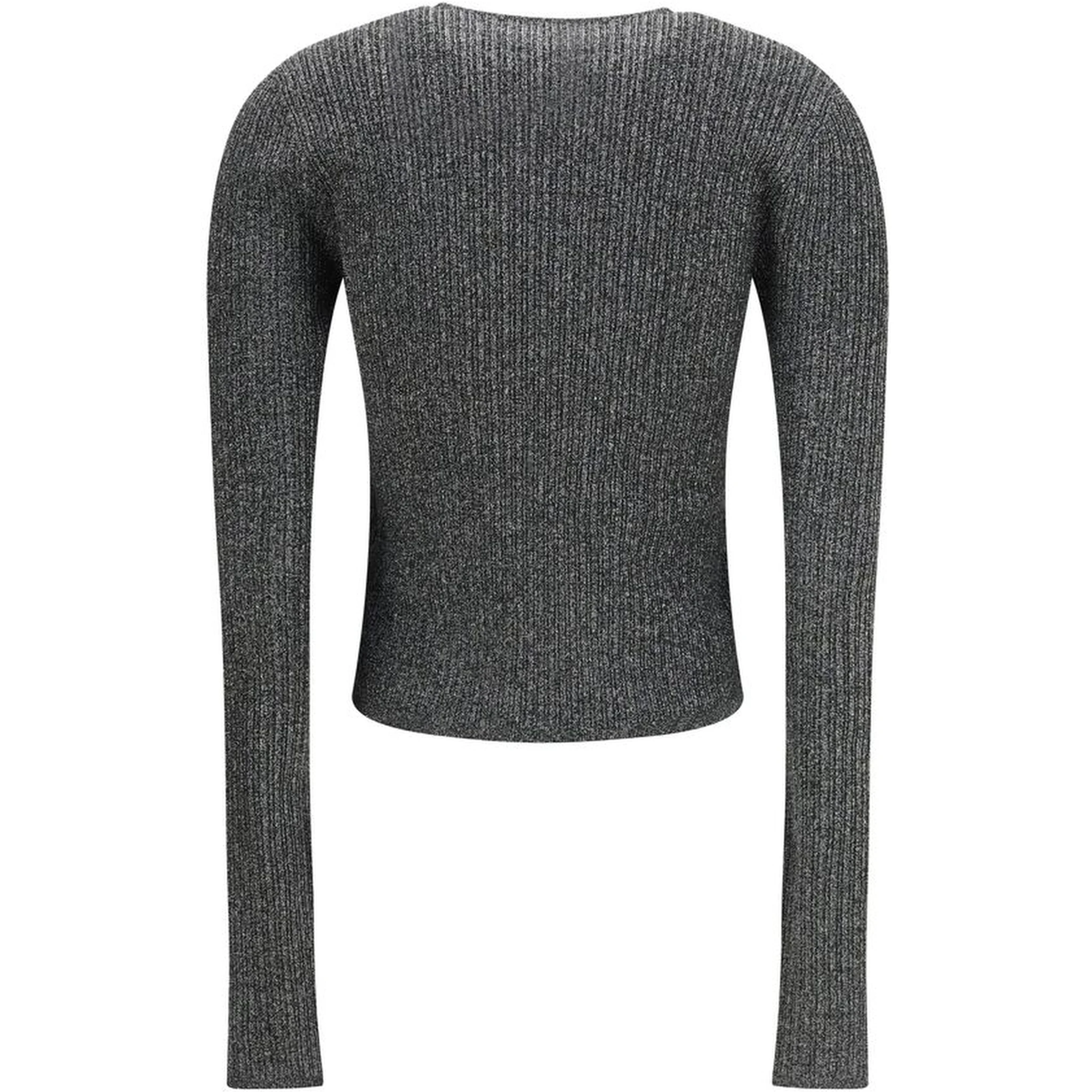 Black Viscose Cardigan