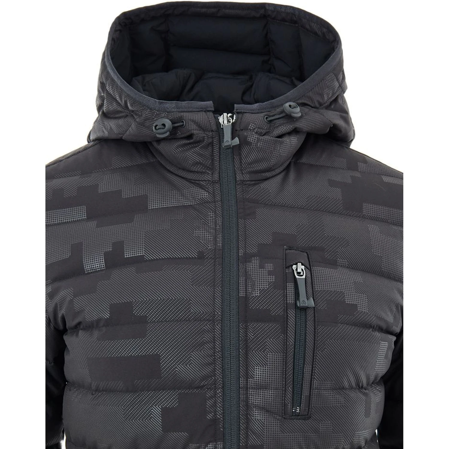 Black Nylon Coat