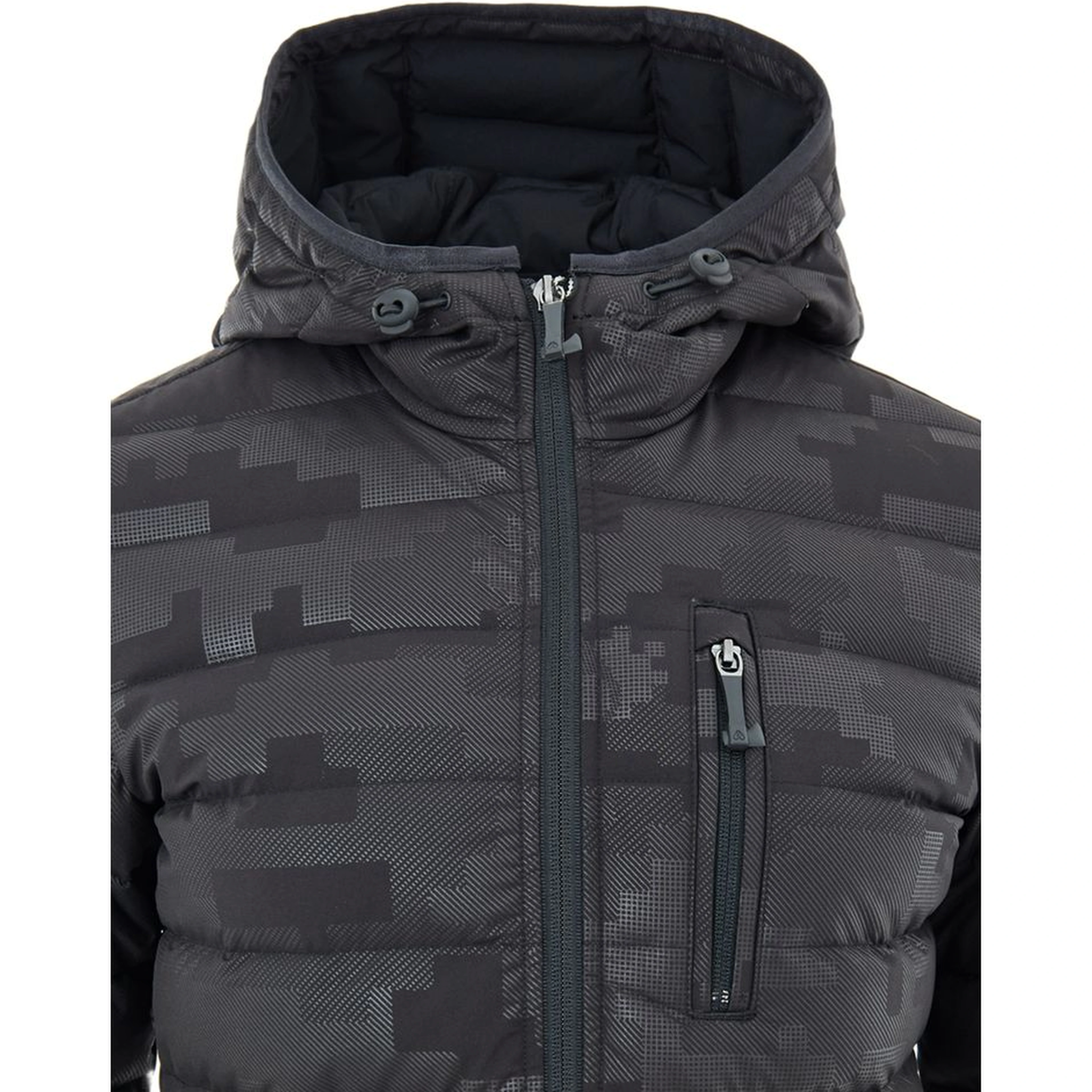 Black Nylon Coat