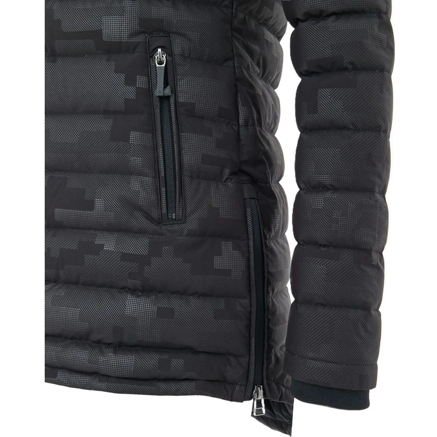 Black Nylon Coat