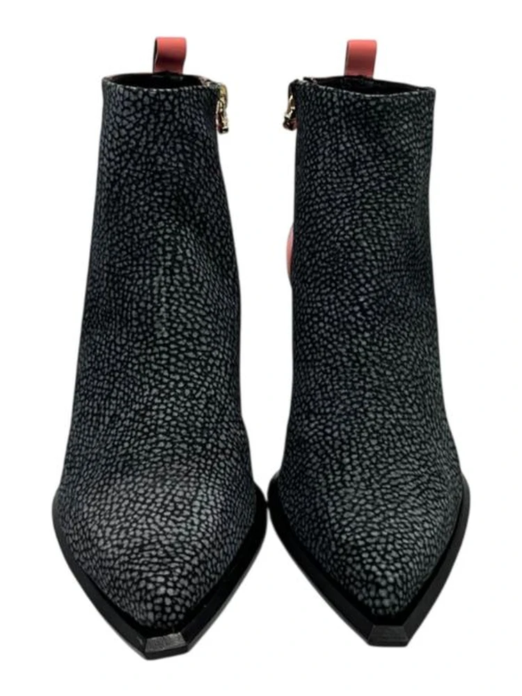 Pink Genuine Leather Women Boot alternative