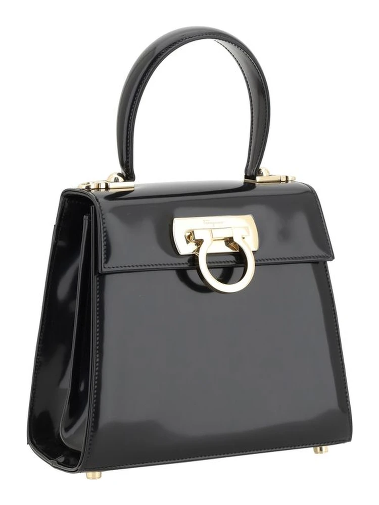 Black Calf Leather Bos Taurus Handbag alternative