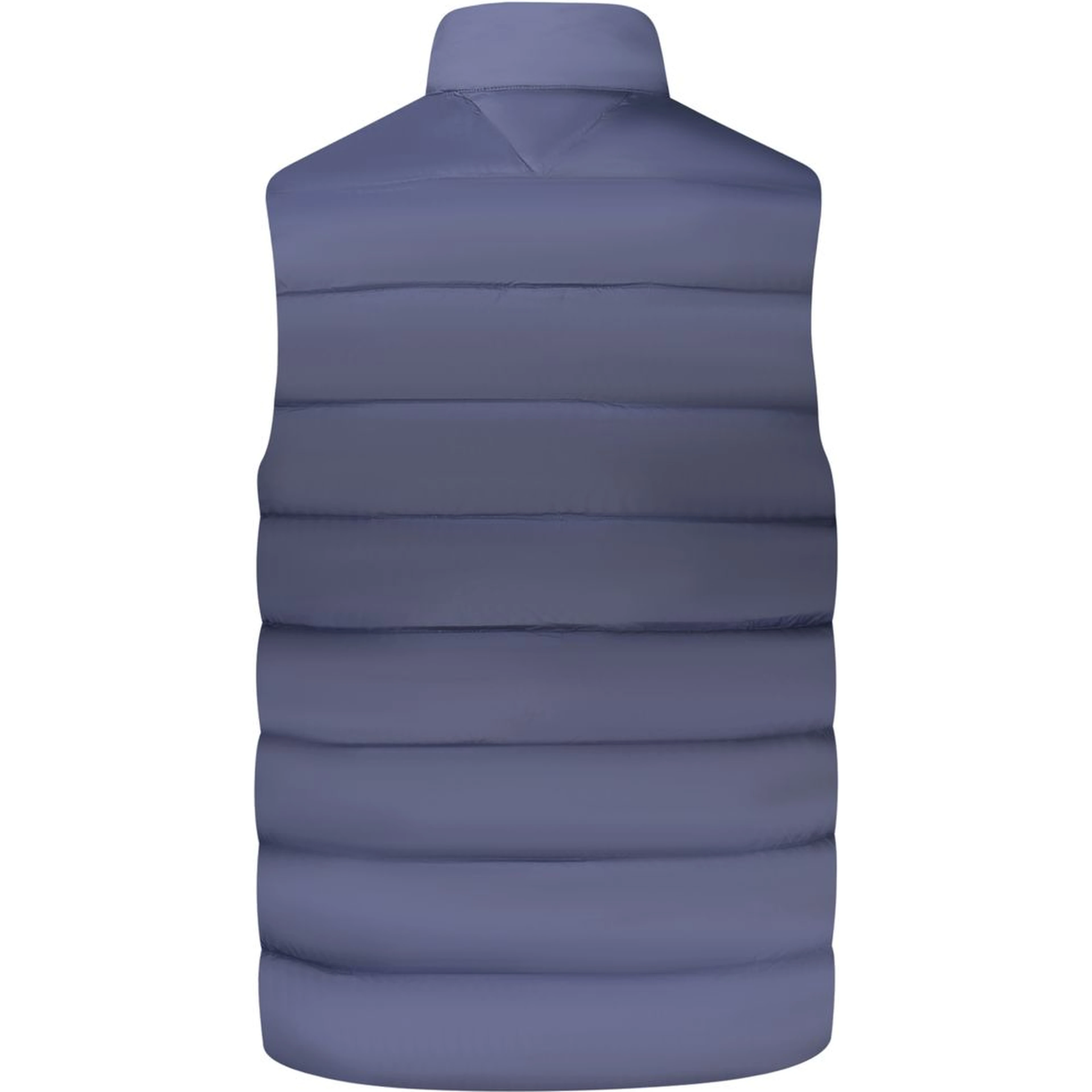 Blue Nylon Men's Sleeveless Jacket
