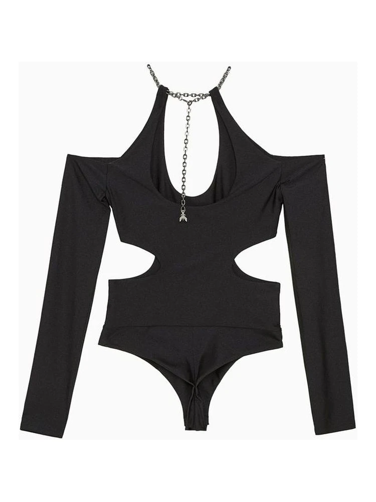 Black Nylon Bodysuit alternative
