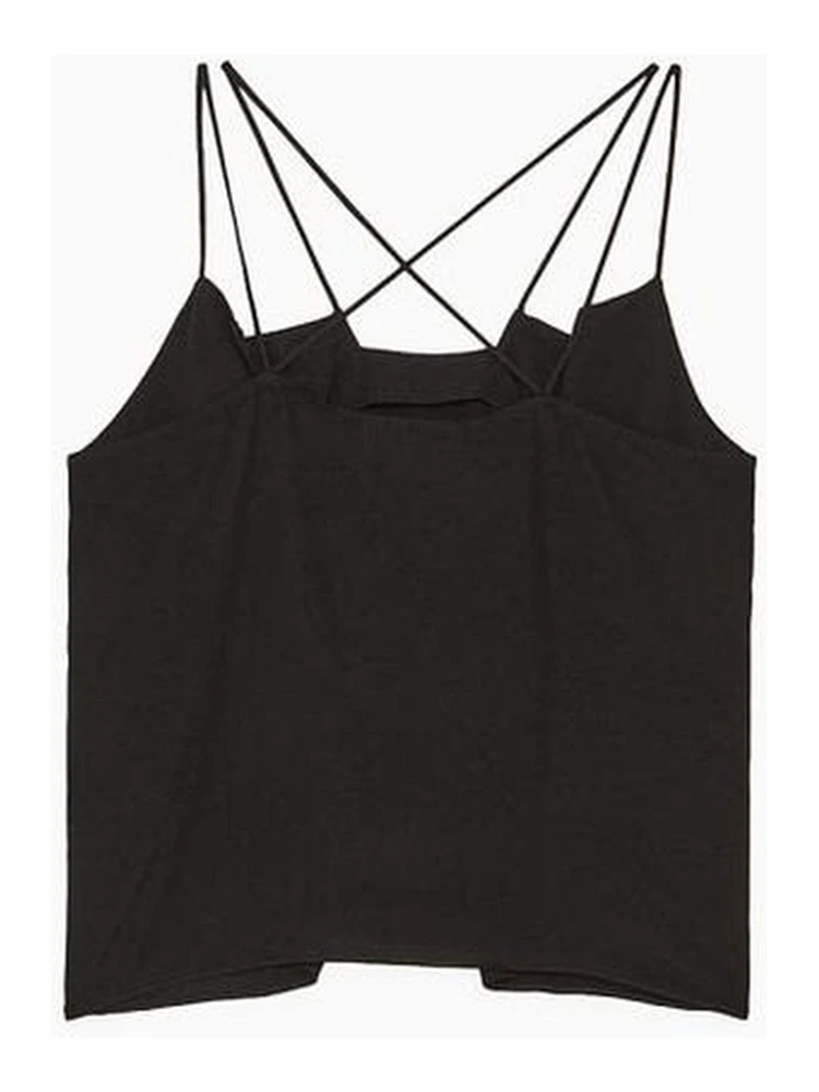 Black Viscose Tank Tops alternative