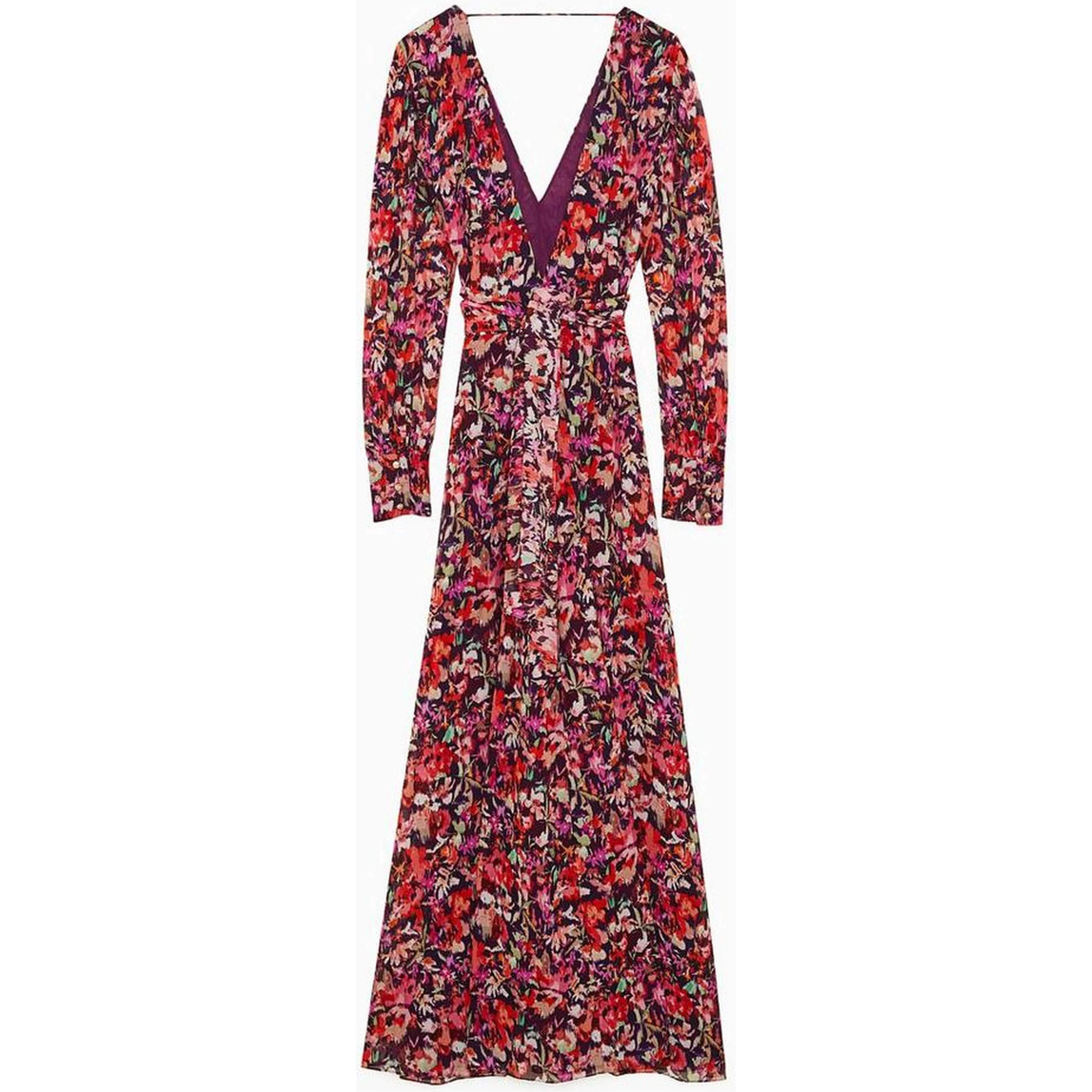 Red Viscose Casual Dress