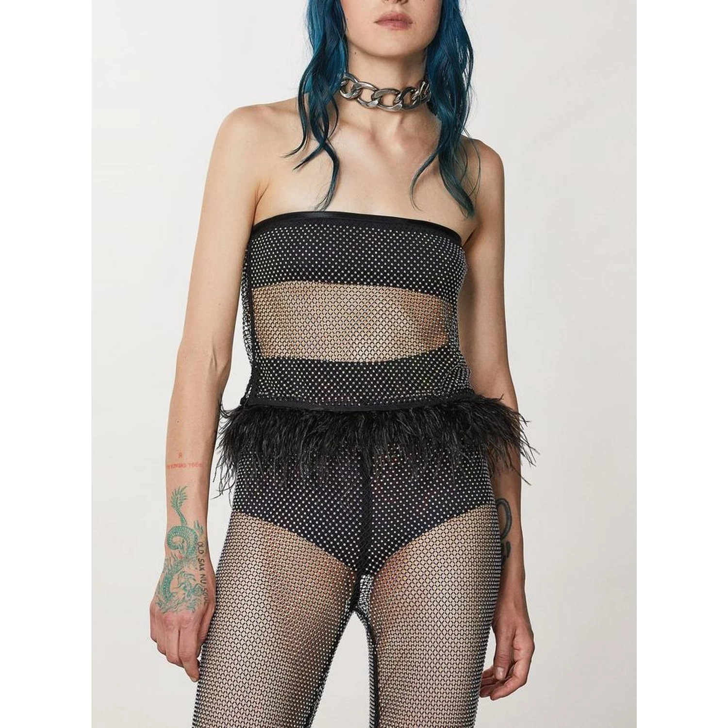 Black Polyester Tank Tops