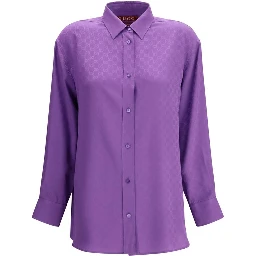 Multicolor Silk Dress Shirt