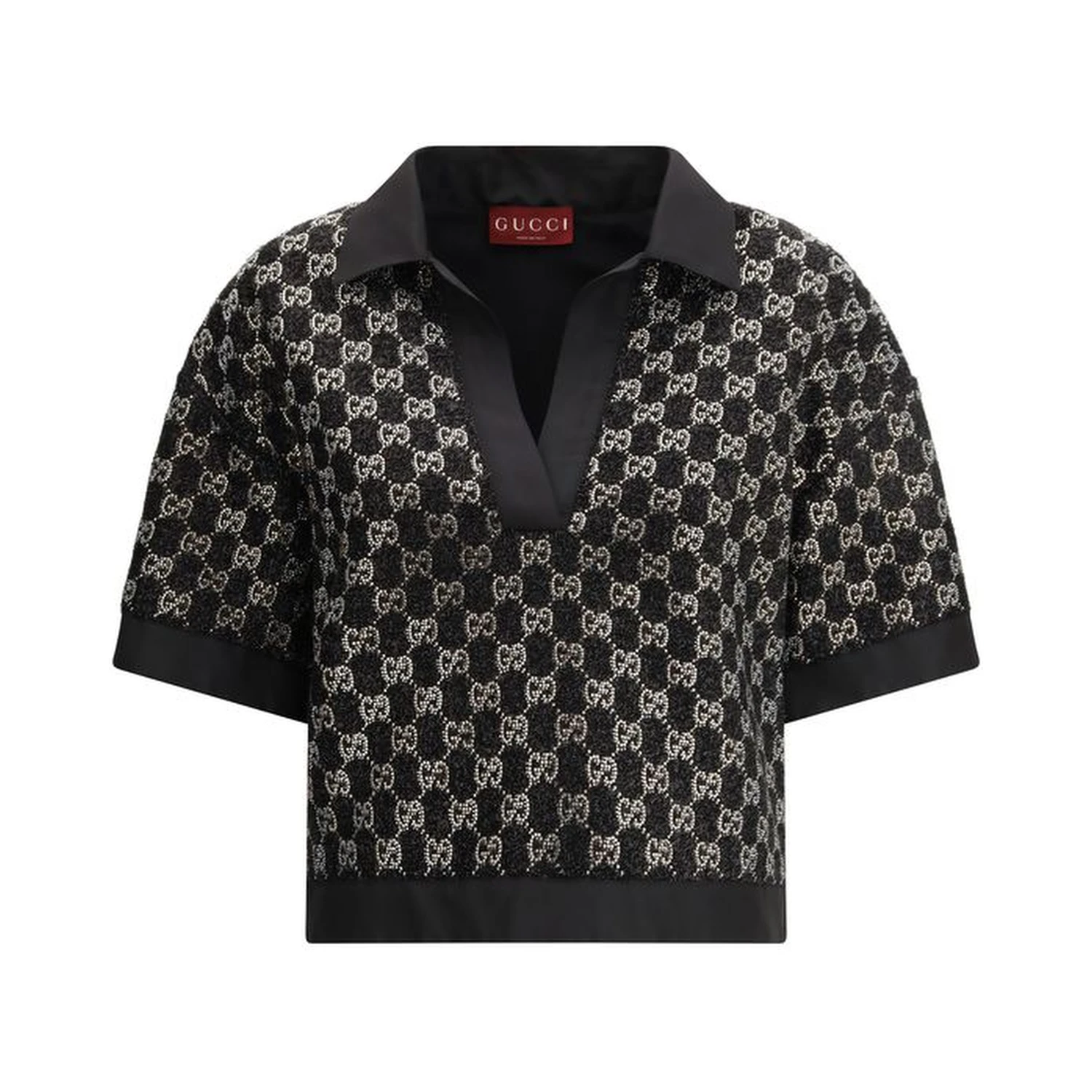 Black Viscose Top