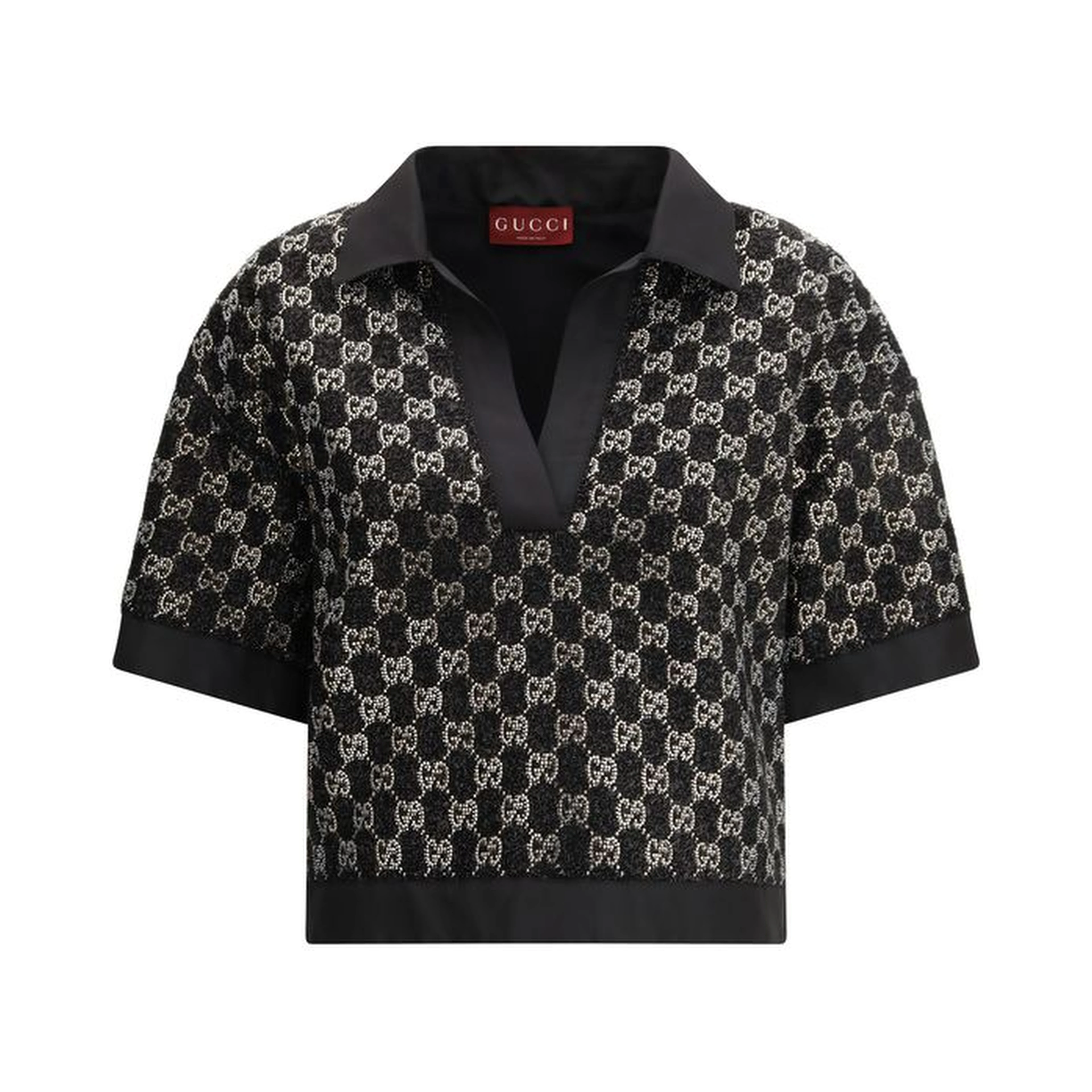 Black Viscose Top