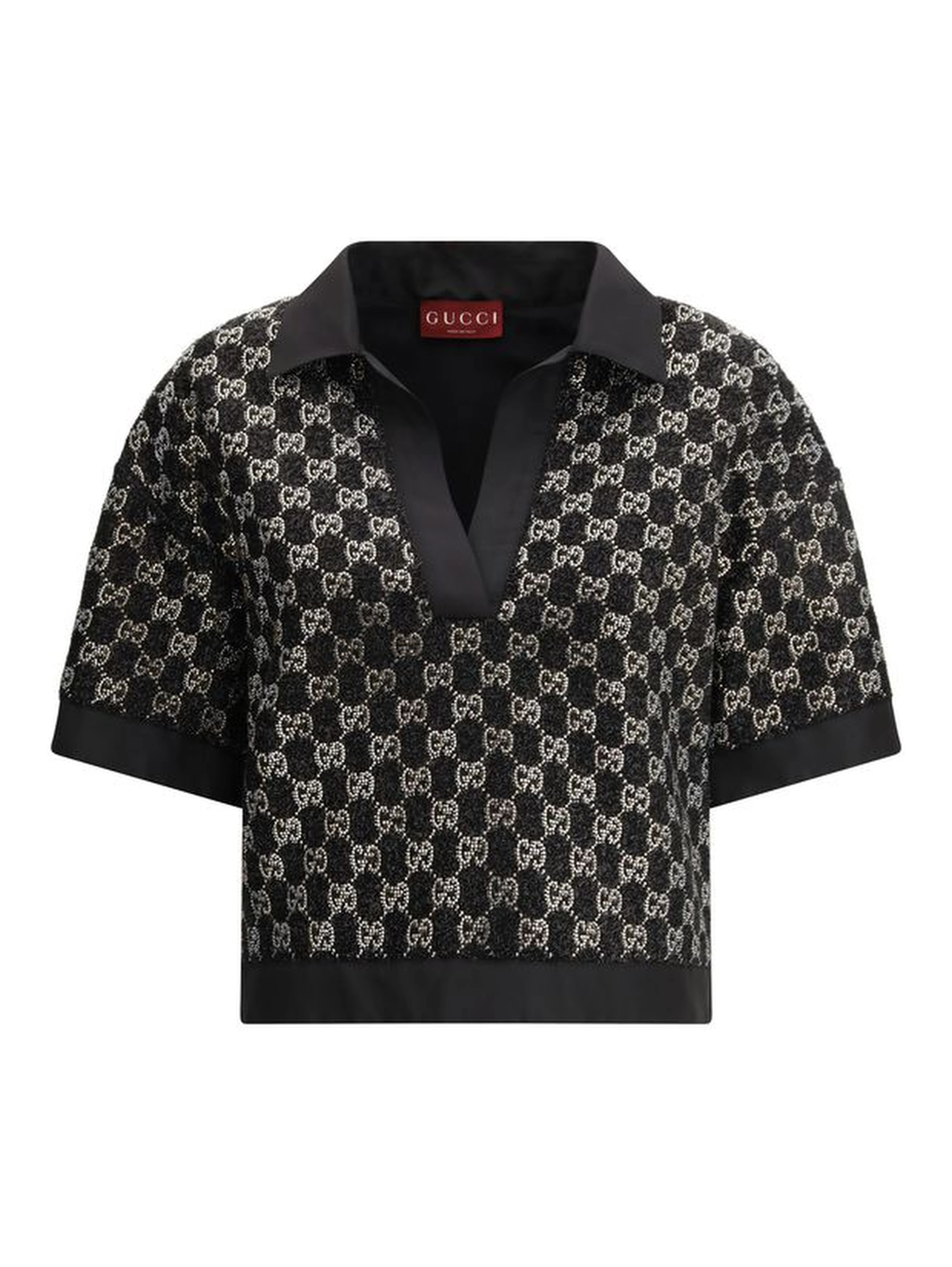 Black Viscose Top