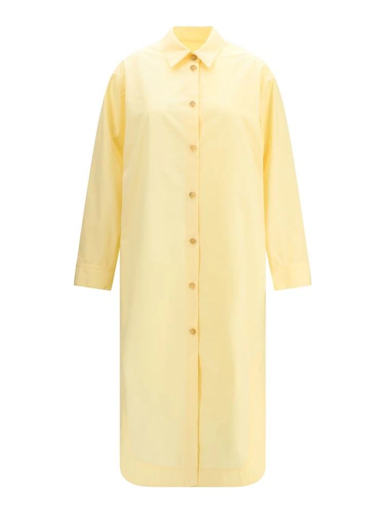 Bicolor Cotton Casual Dress