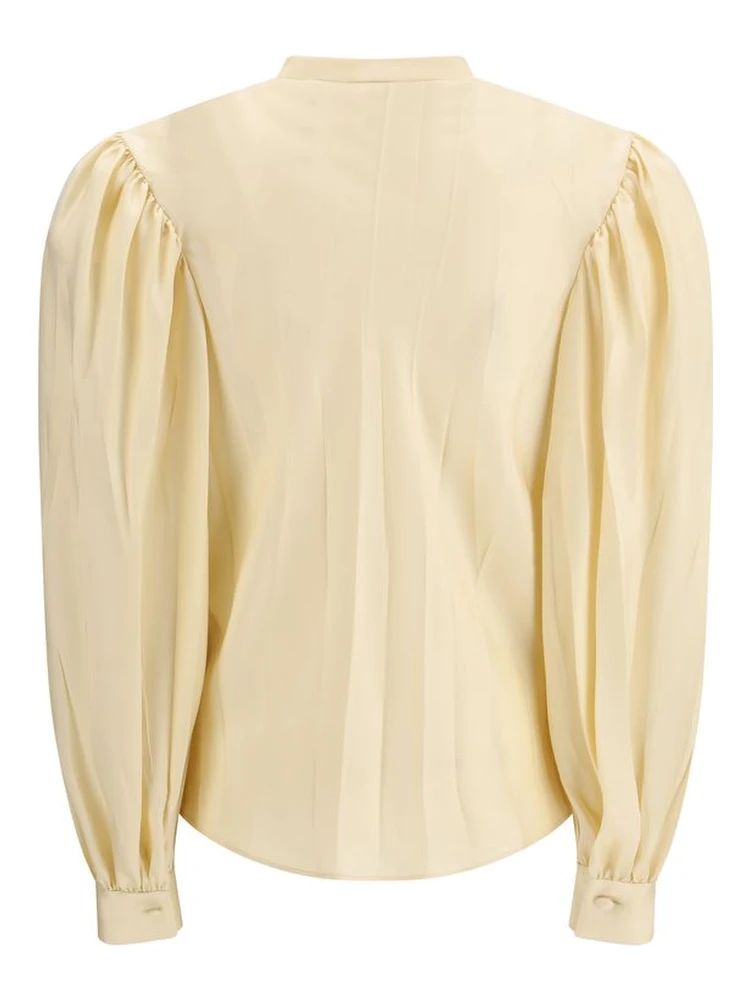 Beige Silk Shirt alternative