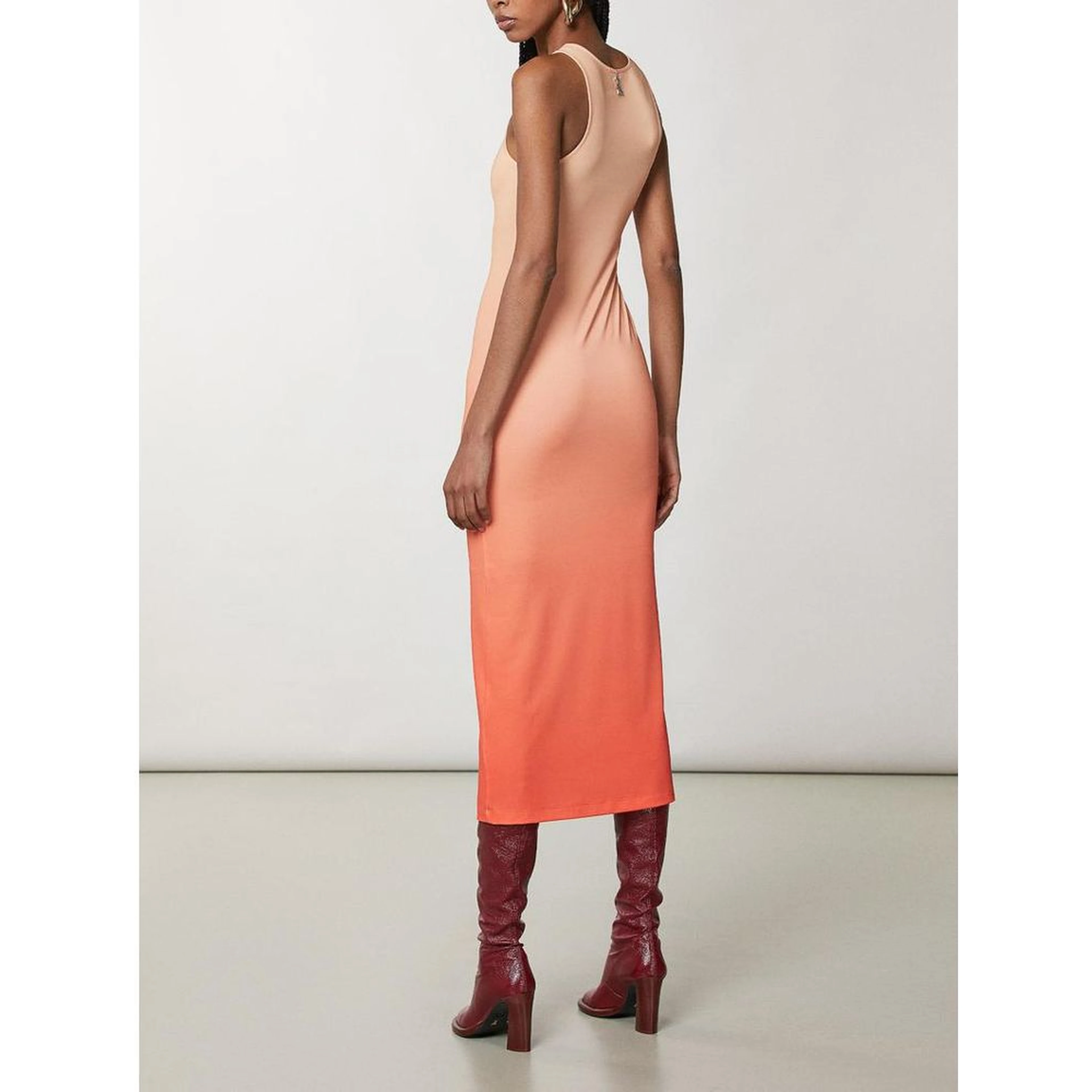 Multicolor Polyester Casual Dress
