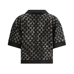 بلوزة سوداء من الفسكوز