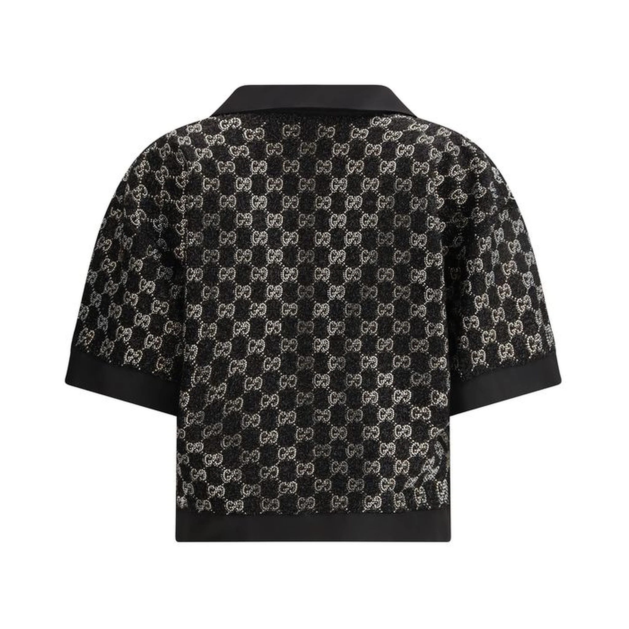 بلوزة سوداء من الفسكوز