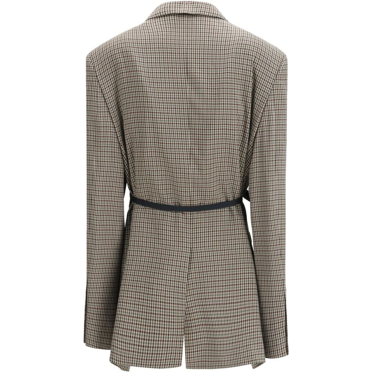 Multicolor Lyocell Coat