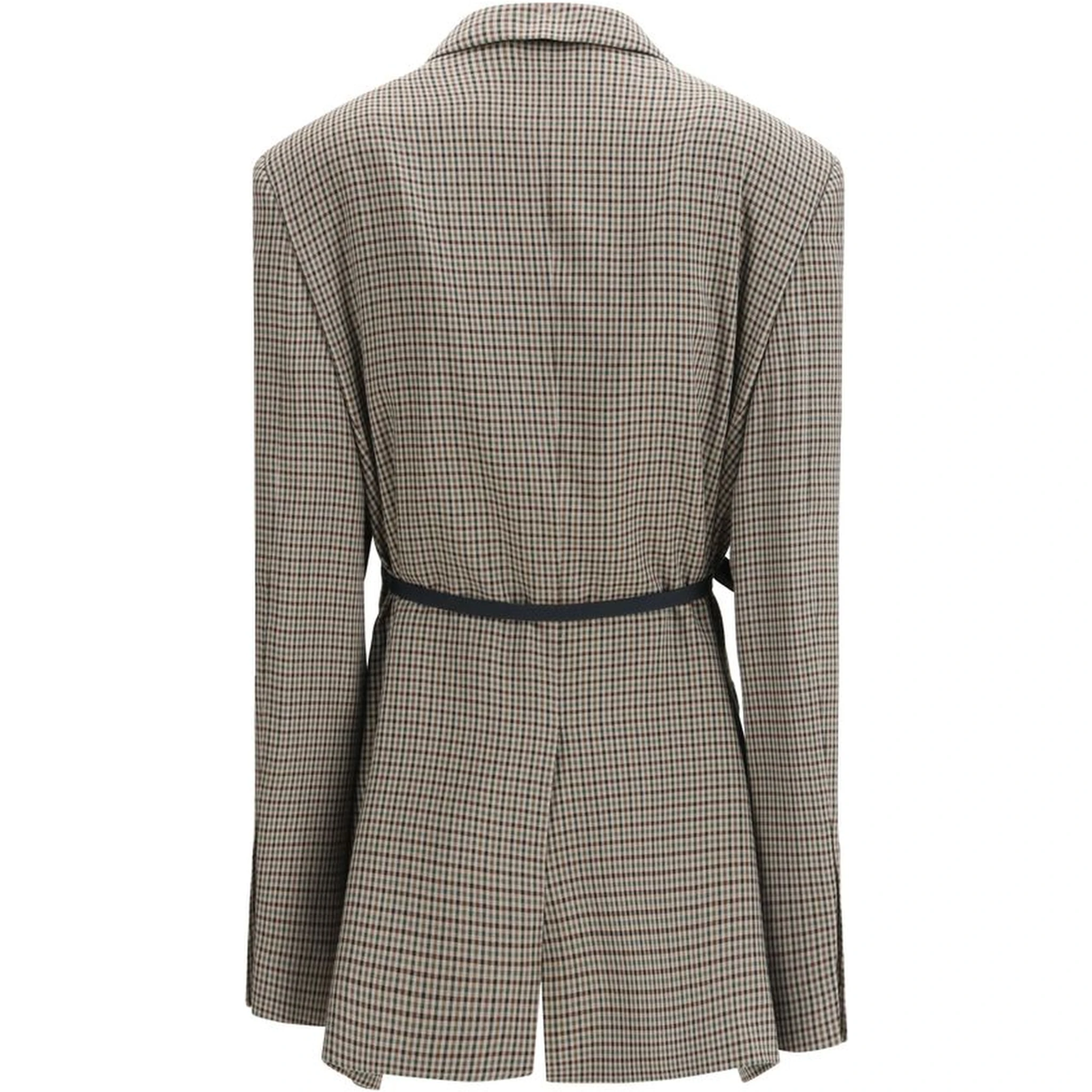 Multicolor Lyocell Coat