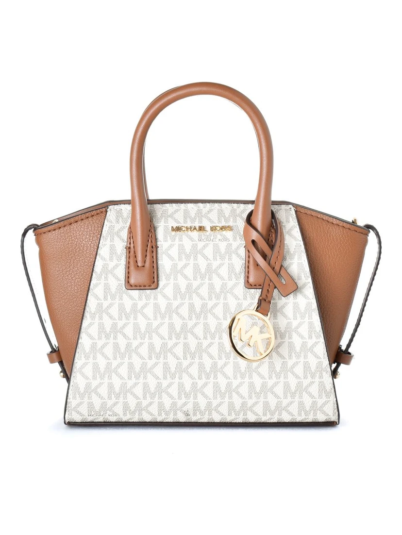 Beige Canvas Handbag