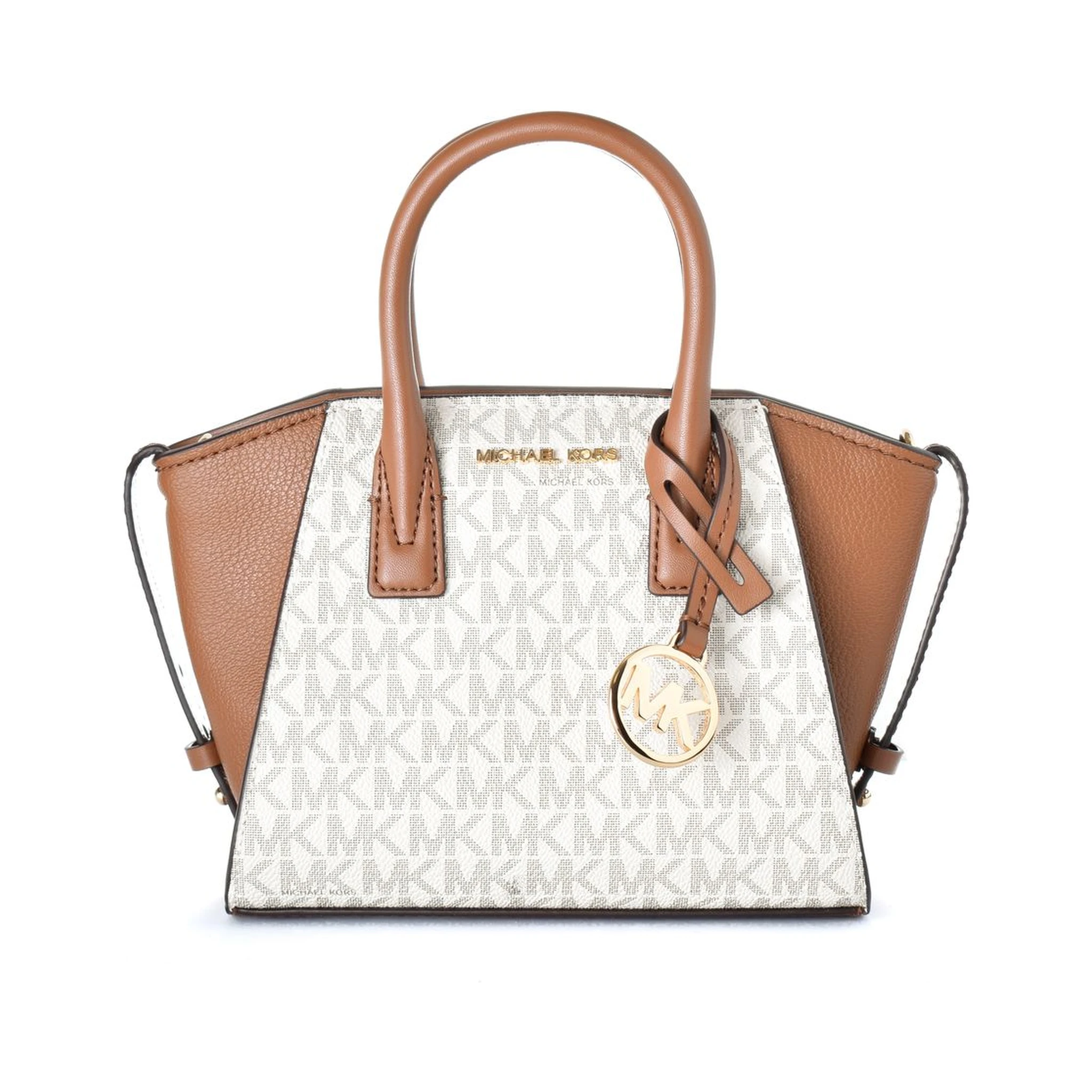 Beige Canvas Handbag