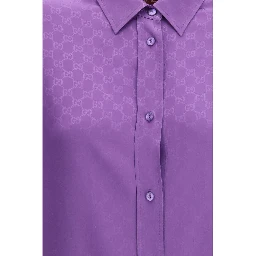 Multicolor Silk Dress Shirt