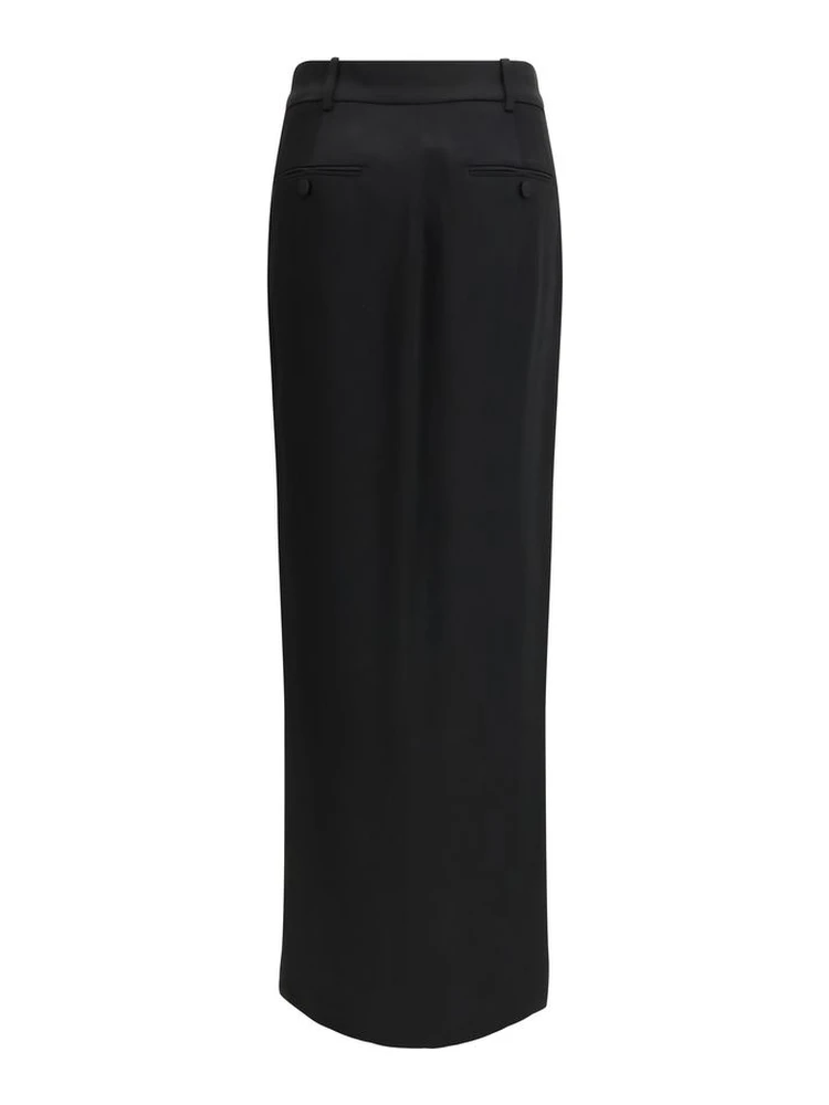 Black Acetate Long Skirt alternative