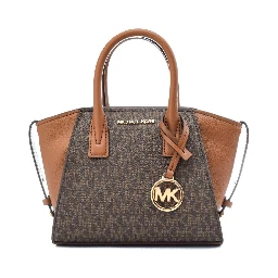 Brown Canvas Handbag