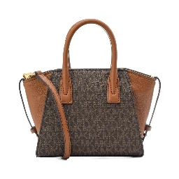 Brown Canvas Handbag