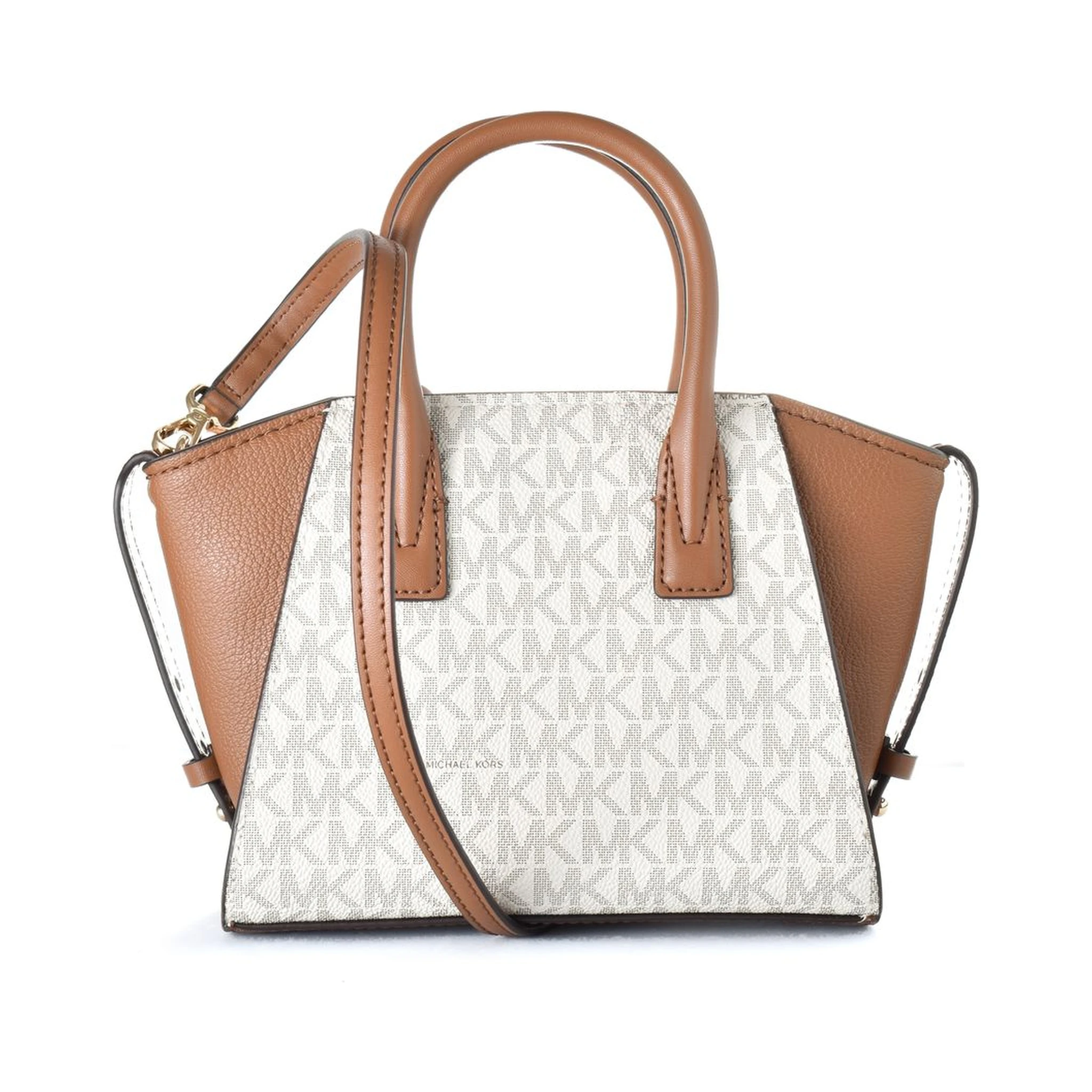 Beige Canvas Handbag