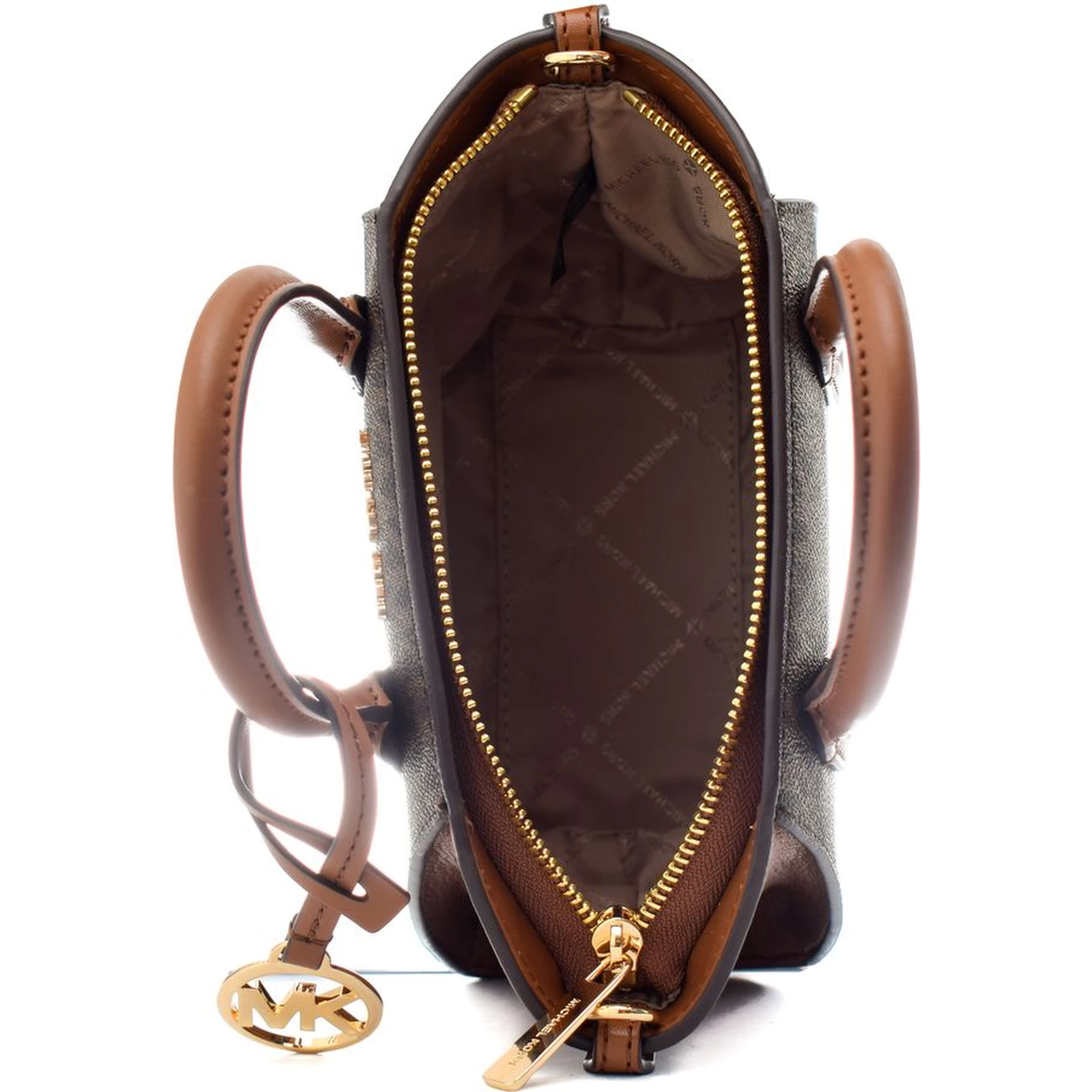 Brown Canvas Handbag