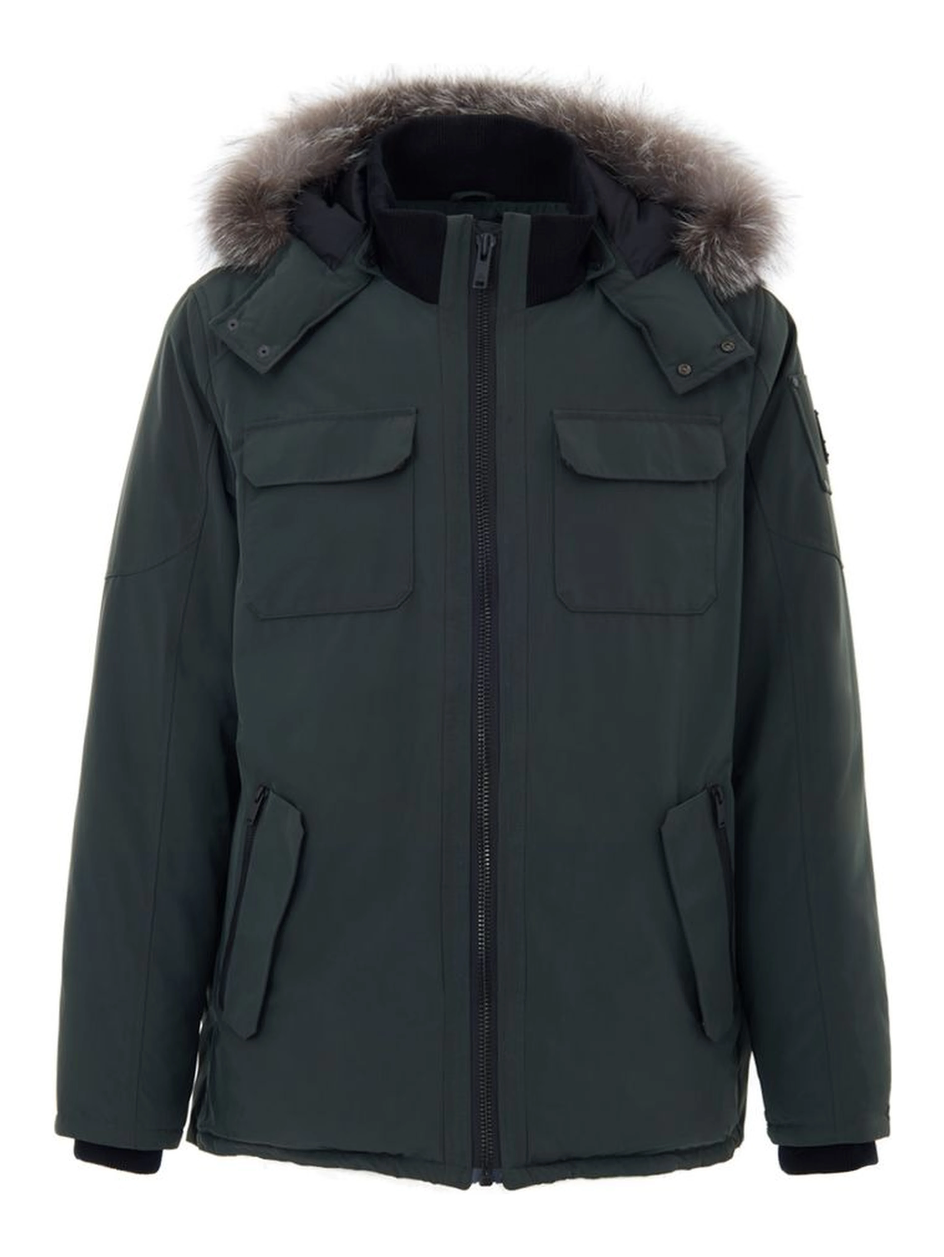Green Nylon Parka