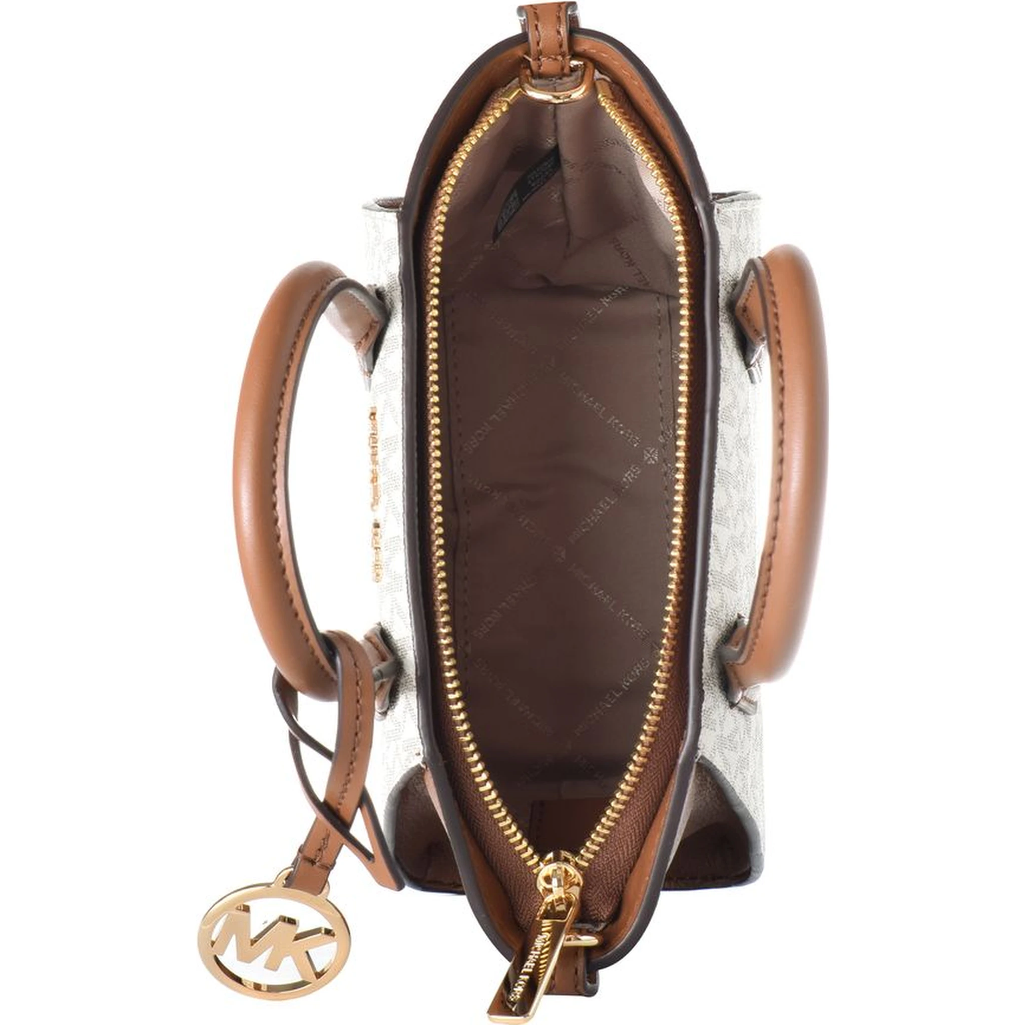 Beige Canvas Handbag