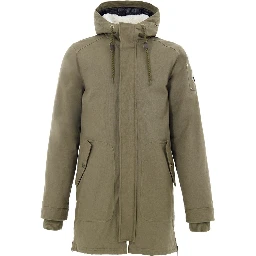 Green Cotton Parka