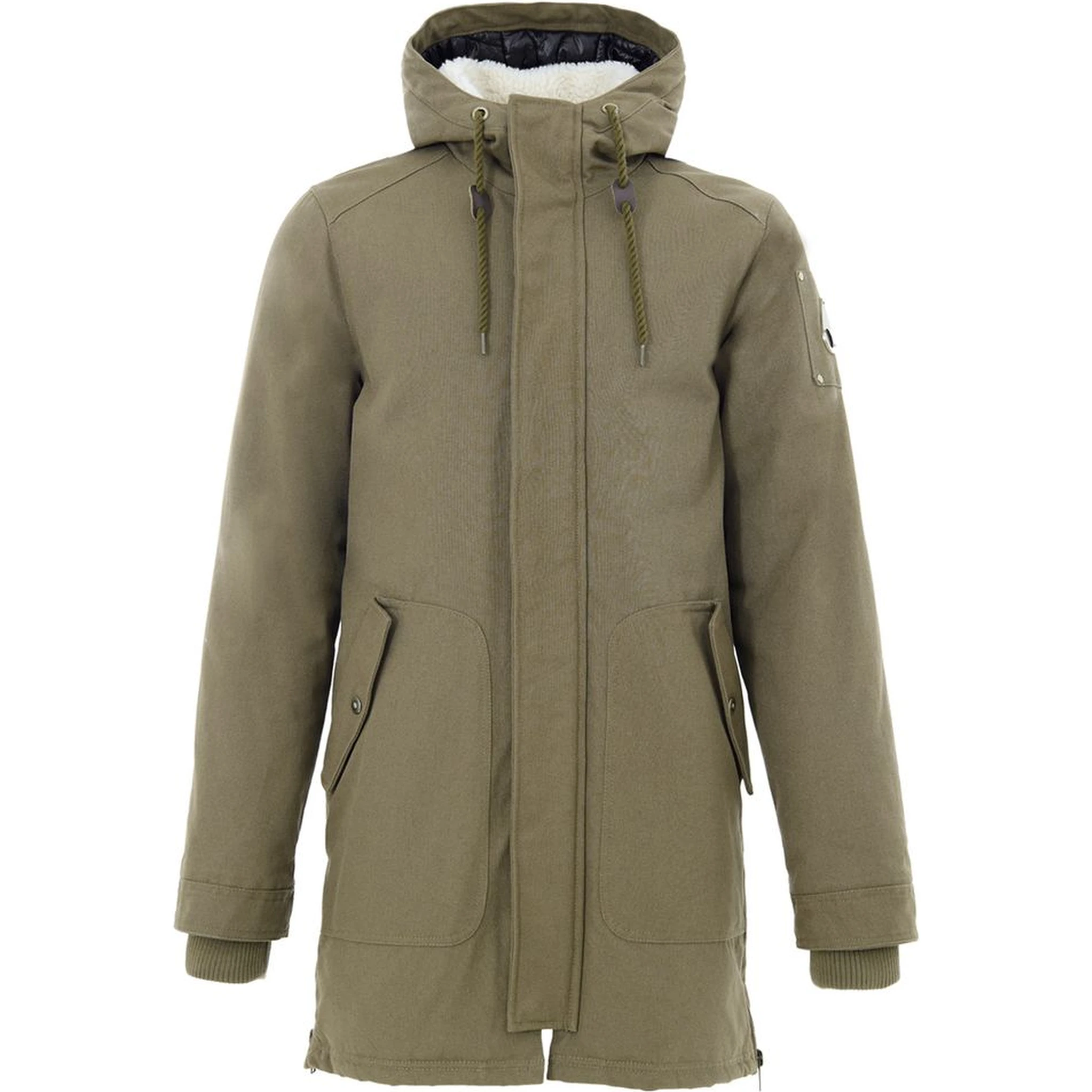 Green Cotton Parka