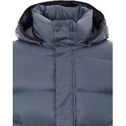 Gray Nylon Coat
