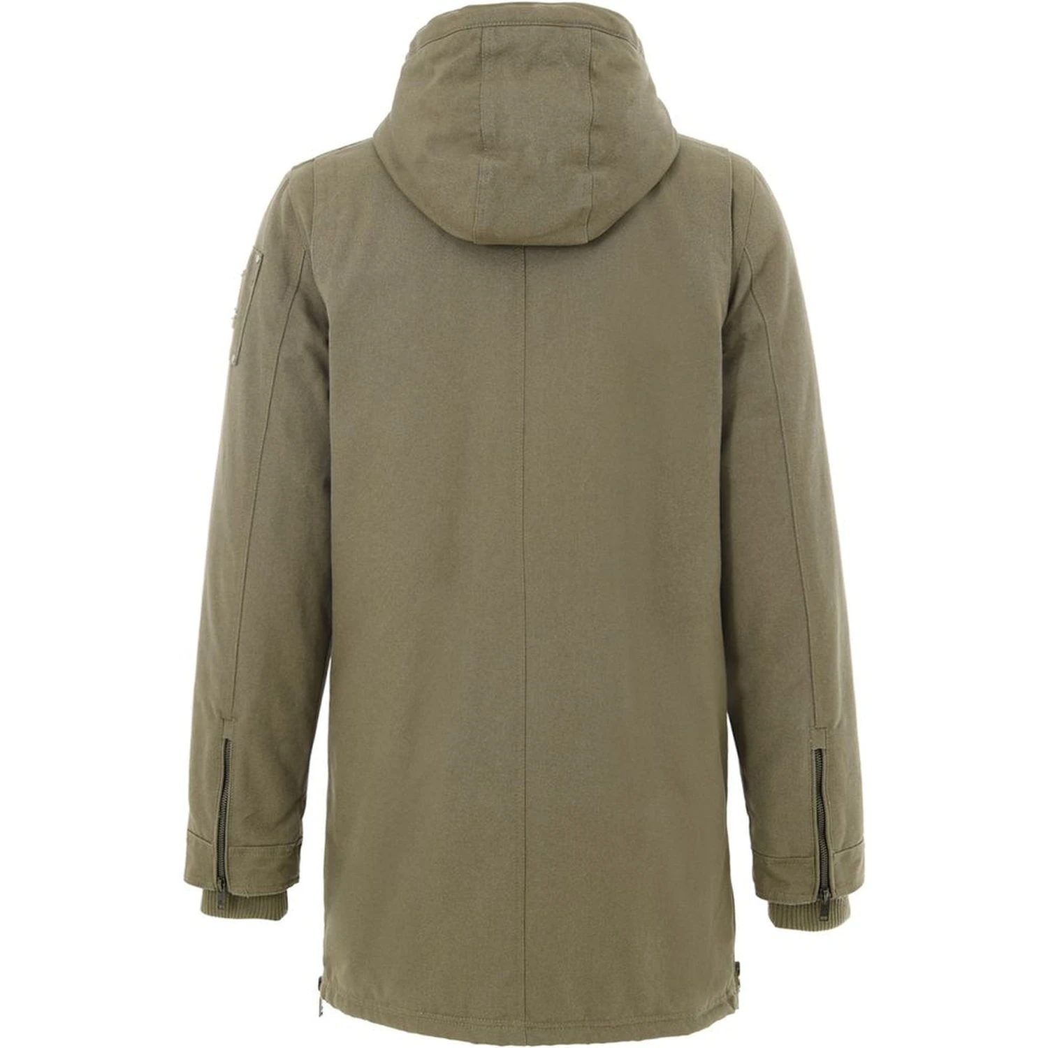 Green Cotton Parka