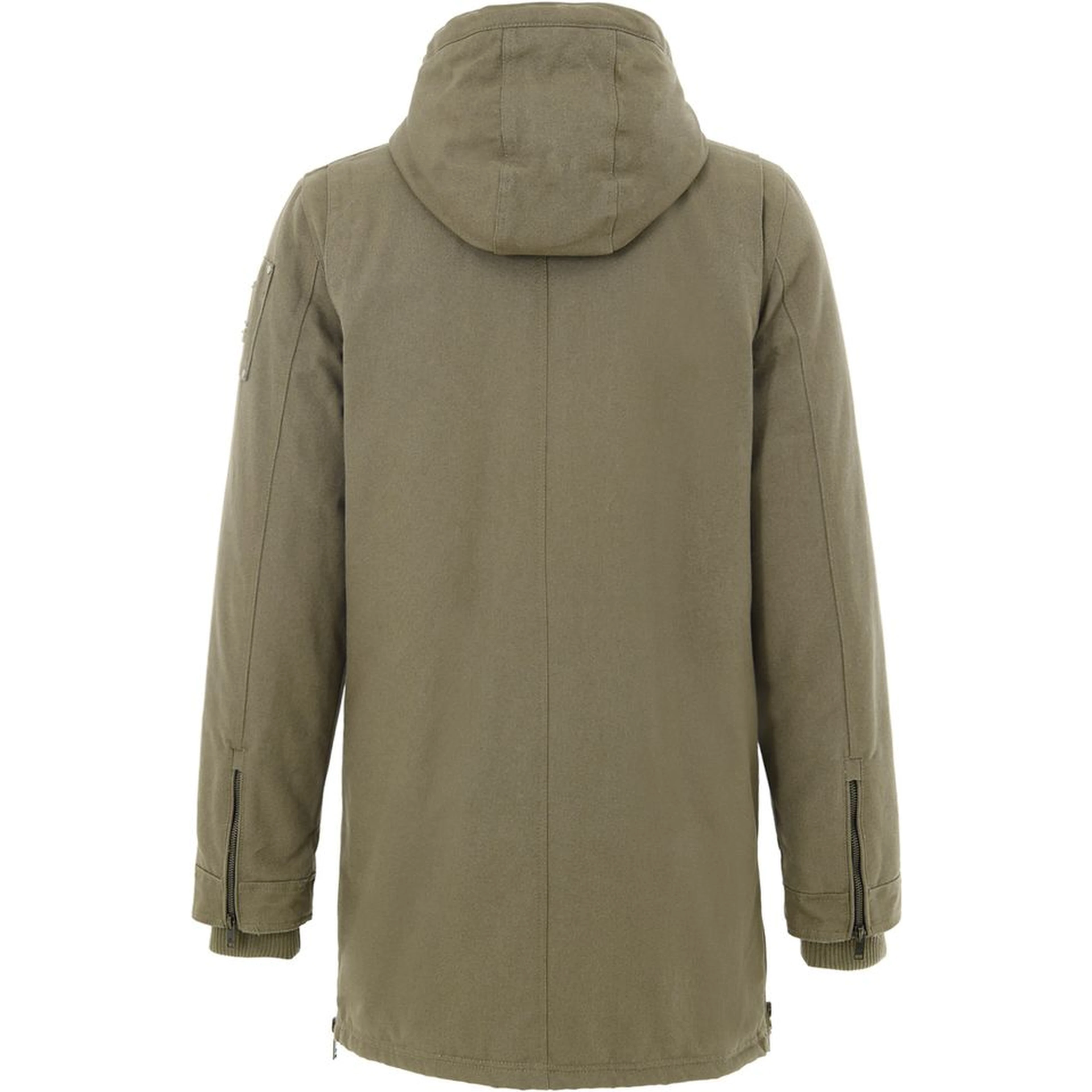 Green Cotton Parka