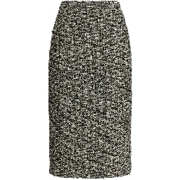 Multicolor Polyamide Midi Skirt