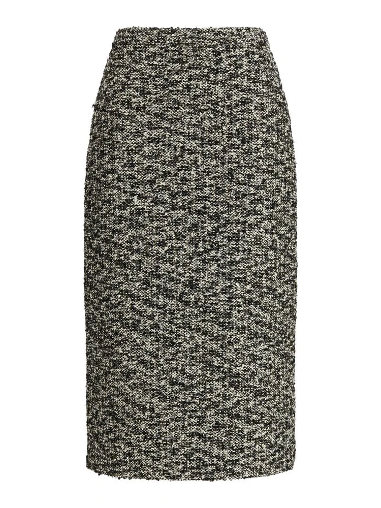 Multicolor Polyamide Midi Skirt